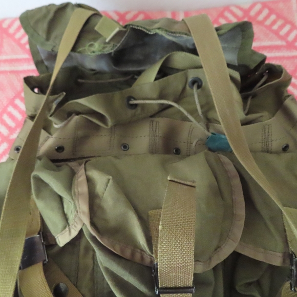 GIBRALTAR US MILITARY NYLON FIELD PACK LC-1 (NO FRAME) 1970s - Picture 2 of 9